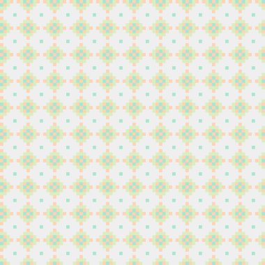 Soyut çapraz desen, üretken hesaplama sanatı, vektör illüstrasyonu