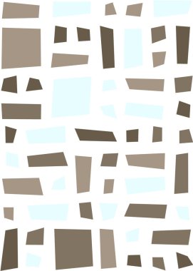 Ofset Quad üretken sanat arkaplan çizimi