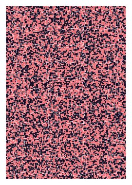 Ofset Quads üretken sanat arka planı, vektör illüstrasyonu