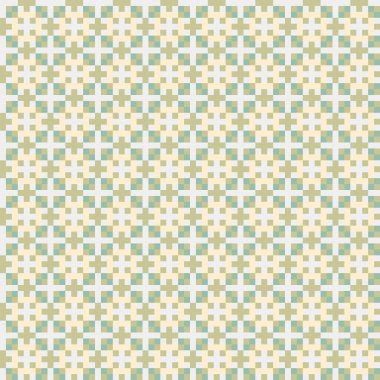 Soyut çapraz desen, üretken hesaplama sanatı, vektör illüstrasyonu