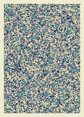 Ofset Quad üretken sanat arkaplan çizimi