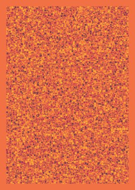 Ofset Quads üretken sanat arka planı, vektör illüstrasyonu