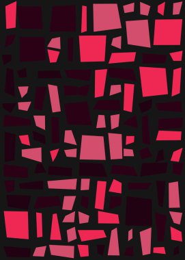 Ofset Quad üretken sanat arkaplan çizimi