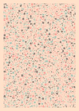 Ofset Quad üretken sanat arkaplan çizimi