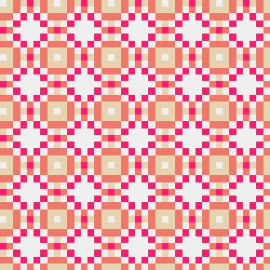 Soyut çapraz desen, üretken hesaplama sanatı, vektör illüstrasyonu