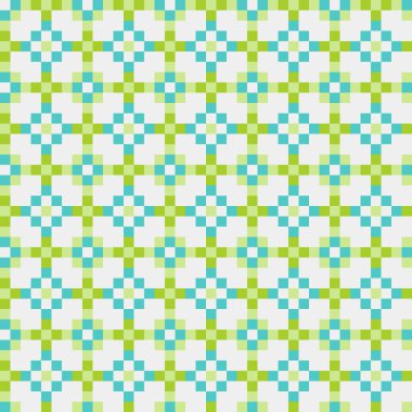 Soyut çapraz desen, üretken hesaplama sanatı, vektör illüstrasyonu