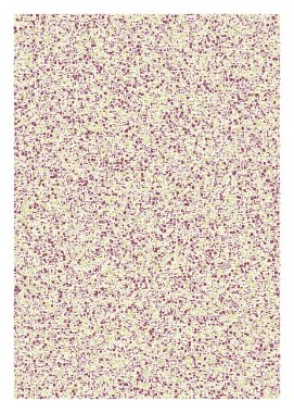 Ofset Quads üretken sanat arka planı, vektör illüstrasyonu