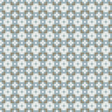 Soyut çapraz desenli üretken hesaplama sanatı çizimi