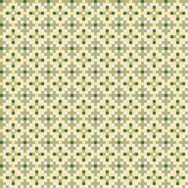 Soyut çapraz desen, üretken hesaplama sanatı, vektör illüstrasyonu