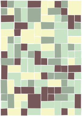 Ofset Quad üretken sanat arkaplan çizimi