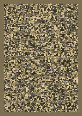 Ofset Quads üretken sanat arka planı, vektör illüstrasyonu