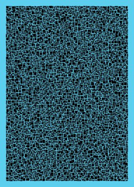 Ofset Quad üretken sanat arkaplan çizimi