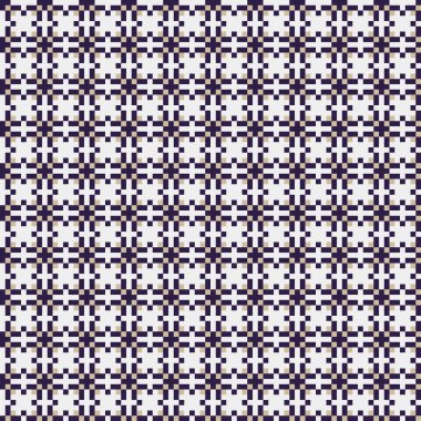 Soyut çapraz desen, üretken hesaplama sanatı, vektör illüstrasyonu