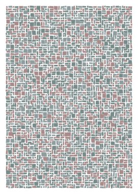 Ofset Quads üretken sanat arka planı, vektör illüstrasyonu