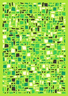 Ofset Quad üretken sanat arkaplan çizimi