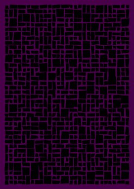 Ofset Quad üretken sanat arkaplan çizimi