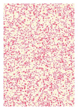 Ofset Quads üretken sanat arka planı, vektör illüstrasyonu