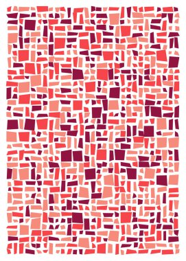 Ofset Quad üretken sanat arkaplan çizimi