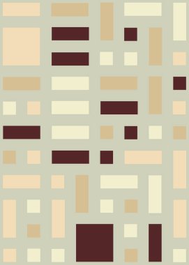 Ofset Quads üretken sanat arka planı, vektör illüstrasyonu