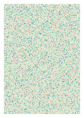 Ofset Quads üretken sanat arka planı, vektör illüstrasyonu