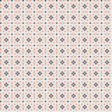 Soyut çapraz desen, üretken hesaplama sanatı, vektör illüstrasyonu