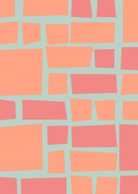 Ofset Quad üretken sanat arkaplan çizimi