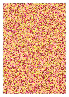 Ofset Quads üretken sanat arka planı, vektör illüstrasyonu