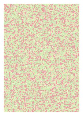 Ofset Quad üretken sanat arkaplan çizimi