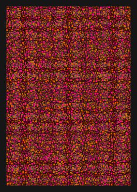 Ofset Quad üretken sanat arkaplan çizimi