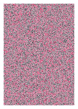 Ofset Quad üretken sanat arkaplan çizimi