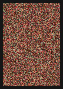 Ofset Quad üretken sanat arkaplan çizimi