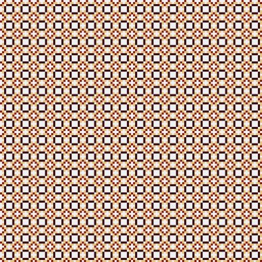 Soyut çapraz desen, üretken hesaplama sanatı, vektör illüstrasyonu