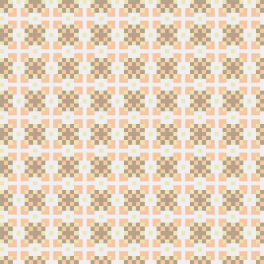 Soyut çapraz desen, üretken hesaplama sanatı, vektör illüstrasyonu