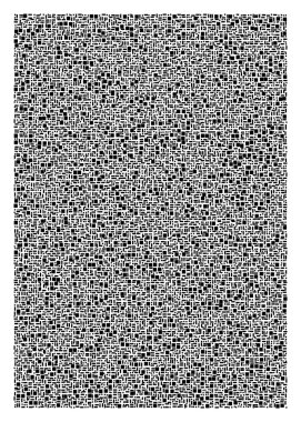 Ofset Quads üretken sanat arka planı, vektör illüstrasyonu