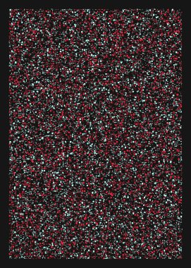 Ofset Quads üretken sanat arka planı, vektör illüstrasyonu