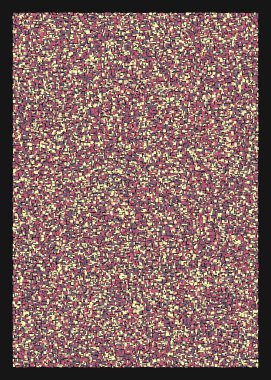 Ofset Quads üretken sanat arka planı, vektör illüstrasyonu