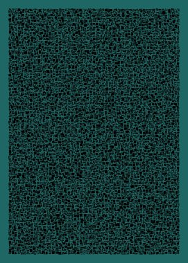 Ofset Quad üretken sanat arkaplan çizimi