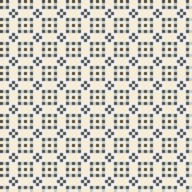 Soyut çapraz desen, üretken hesaplama sanatı, vektör illüstrasyonu