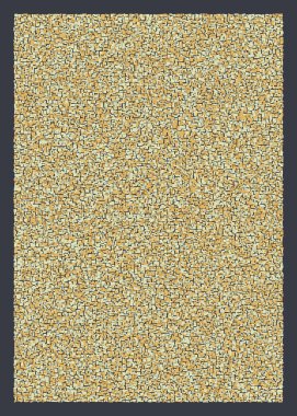 Ofset Quads üretken sanat arka planı, vektör illüstrasyonu