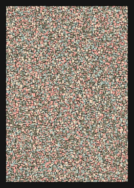 Ofset Quad üretken sanat arkaplan çizimi