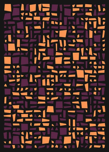 Ofset Quads üretken sanat arka planı, vektör illüstrasyonu