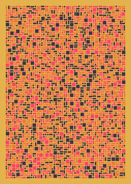 Ofset Quad üretken sanat arkaplan çizimi