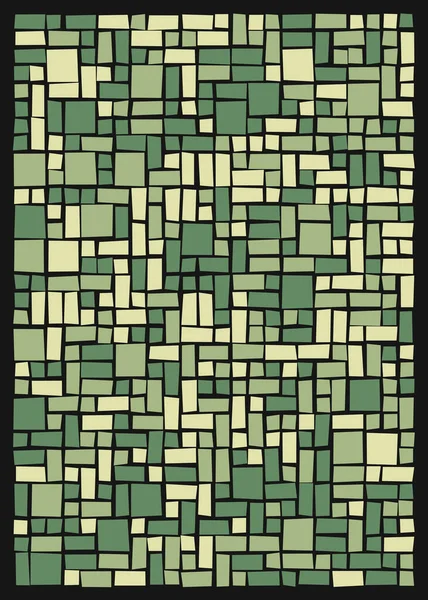 Ofset Quads üretken sanat arka planı, vektör illüstrasyonu