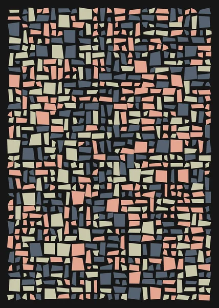 Ofset Quad üretken sanat arkaplan çizimi