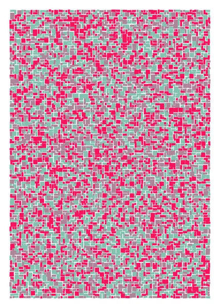 Ofset Quads üretken sanat arka planı, vektör illüstrasyonu
