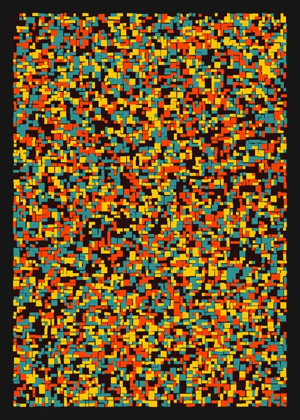 Ofset Quads üretken sanat arka planı, vektör illüstrasyonu