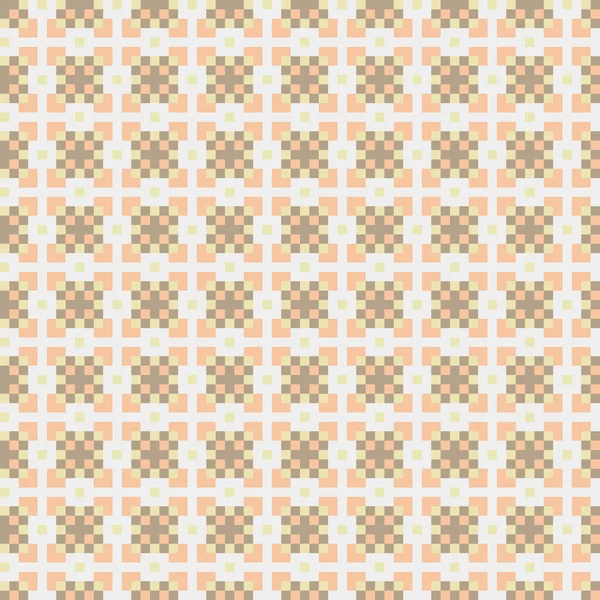 Soyut çapraz desen, üretken hesaplama sanatı, vektör illüstrasyonu