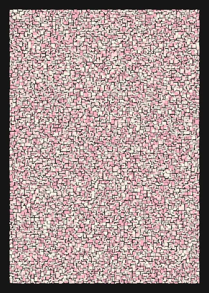 Ofset Quads üretken sanat arka planı, vektör illüstrasyonu