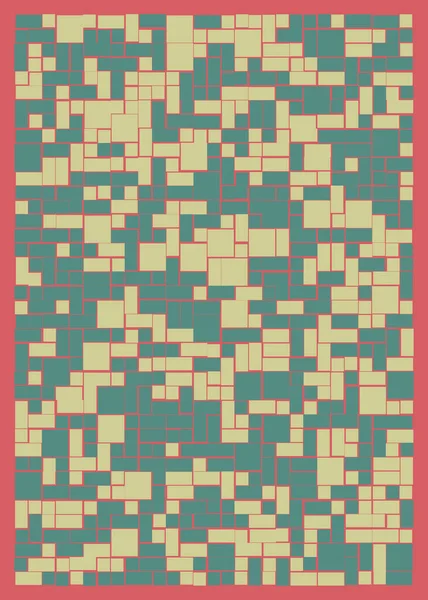Ofset Quad üretken sanat arkaplan çizimi