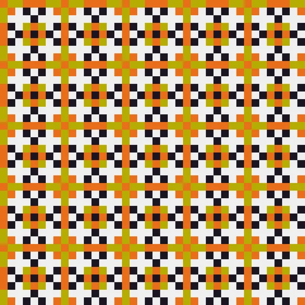 Soyut çapraz desenli üretken hesaplama sanatı çizimi